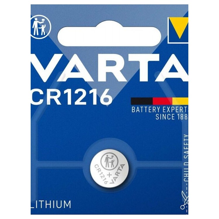 Varta Μπαταρία Λιθίου Ρολογιών CR1216