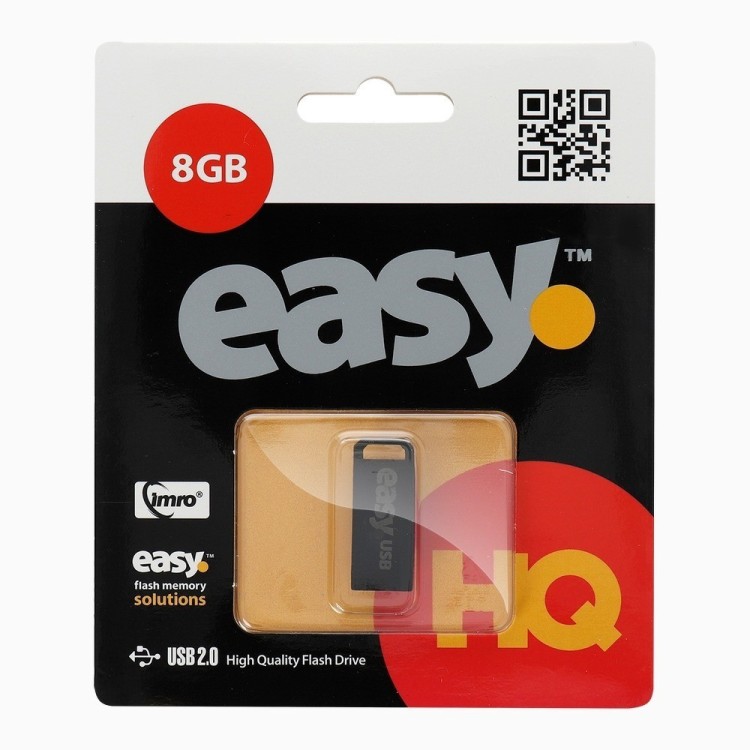 IMRO Easy 8GB USB 2.0 Stick Μαύρο