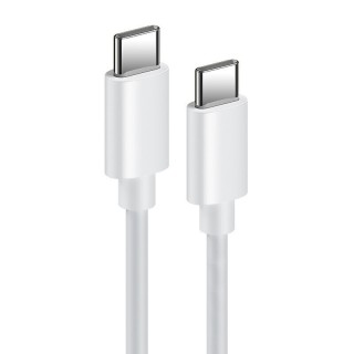 Leewello Φορτιστής με Θύρα USB-C και Καλώδιο USB-C - USB-C 20W Λευκός