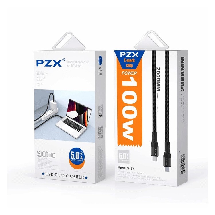 Pzx  Data Cable V187- Black
