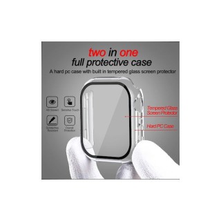 Techsuit - Defense360 Pro + Screen Protector - Apple Watch 7 (41mm) - Clear
