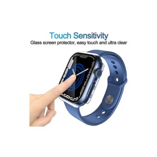 Techsuit - Defense360 Pro + Screen Protector - Apple Watch 7 (41mm) - Clear