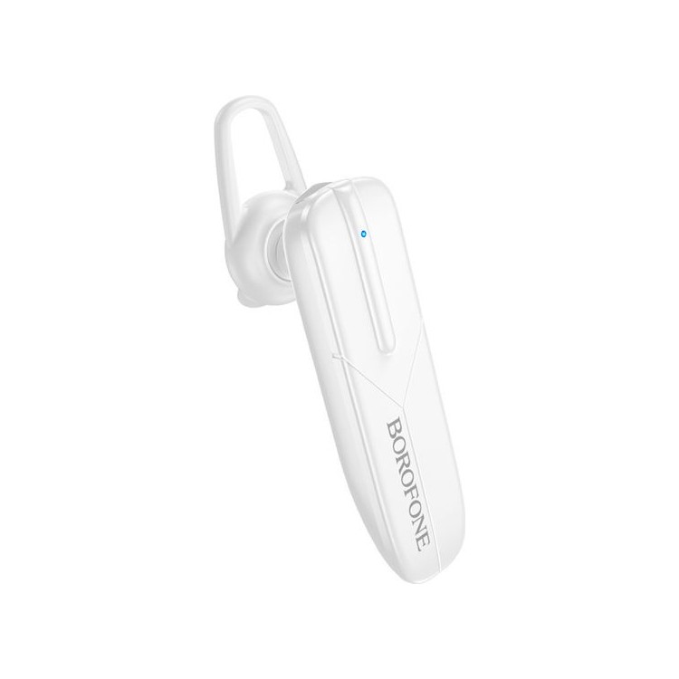 Borofone - Bluetooth Headset Lucky (BC36) - Bluetooth V5.0, 70mAh, Lightweight, Premium Sound - White