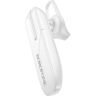 Borofone - Bluetooth Headset Lucky (BC36) - Bluetooth V5.0, 70mAh, Lightweight, Premium Sound - White
