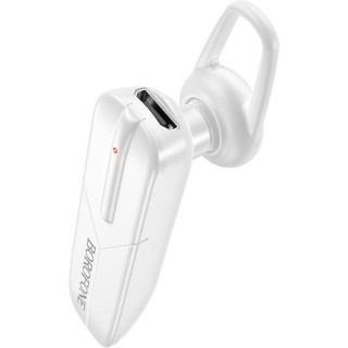 Borofone - Bluetooth Headset Lucky (BC36) - Bluetooth V5.0, 70mAh, Lightweight, Premium Sound - White