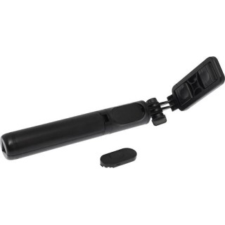 Techsuit - Selfie Stick (Q01) - with Bluetooth Remote Control and Stable Tripod Mount, 101cm - Black