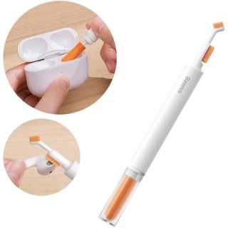 Baseus - Cleaning Brush (NGBS000002) - with 3 Different Types of Brushes - White