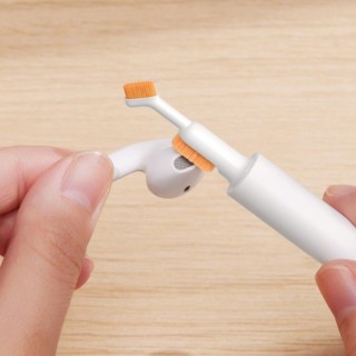 Baseus - Cleaning Brush (NGBS000002) - with 3 Different Types of Brushes - White