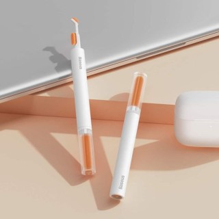 Baseus - Cleaning Brush (NGBS000002) - with 3 Different Types of Brushes - White