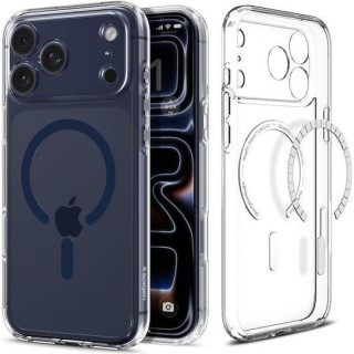 Spigen - Ultra Hybrid MagSafe - iPhone 17 Pro Max - Clear / Deep Blue
