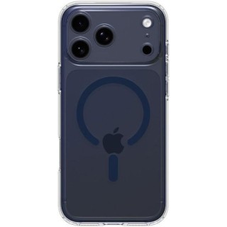 Spigen - Ultra Hybrid MagSafe - iPhone 17 Pro Max - Clear / Deep Blue