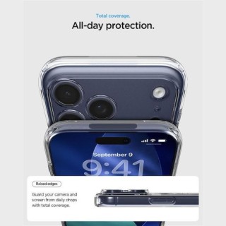 Spigen - Ultra Hybrid MagSafe - iPhone 17 Pro Max - Clear / Deep Blue