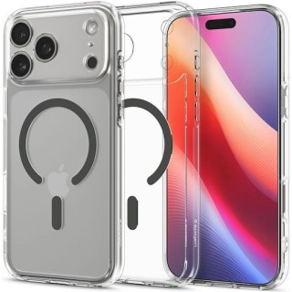 Spigen - Ultra Hybrid MagSafe - iPhone 17 Pro - Clear/Graphite