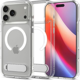 Spigen - Ultra Hybrid S MagSafe - iPhone 17 Pro - Clear/White