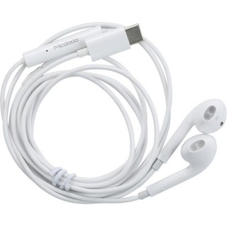 Mcdodo - Wired Earphones Element Series (HP-6071) - In-Ear, Type-C, 1.2m - White