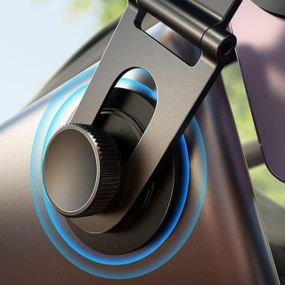 Lisen - Car Holder (YL0223050002) - Magnetic Grip, for Dashboard, Universal, Adjustable, Secure Fit, N52 Magnets - Black