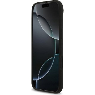 Guess - Silicone Triangle Logo MagSafe (GUHMP17MSCTRLMK) - iPhone 17 Air - Black