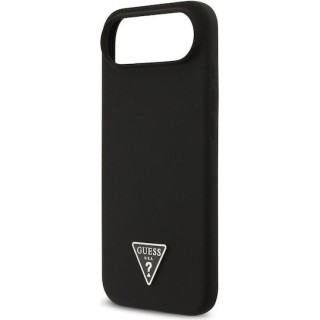 Guess - Silicone Triangle Logo MagSafe (GUHMP17MSCTRLMK) - iPhone 17 Air - Black