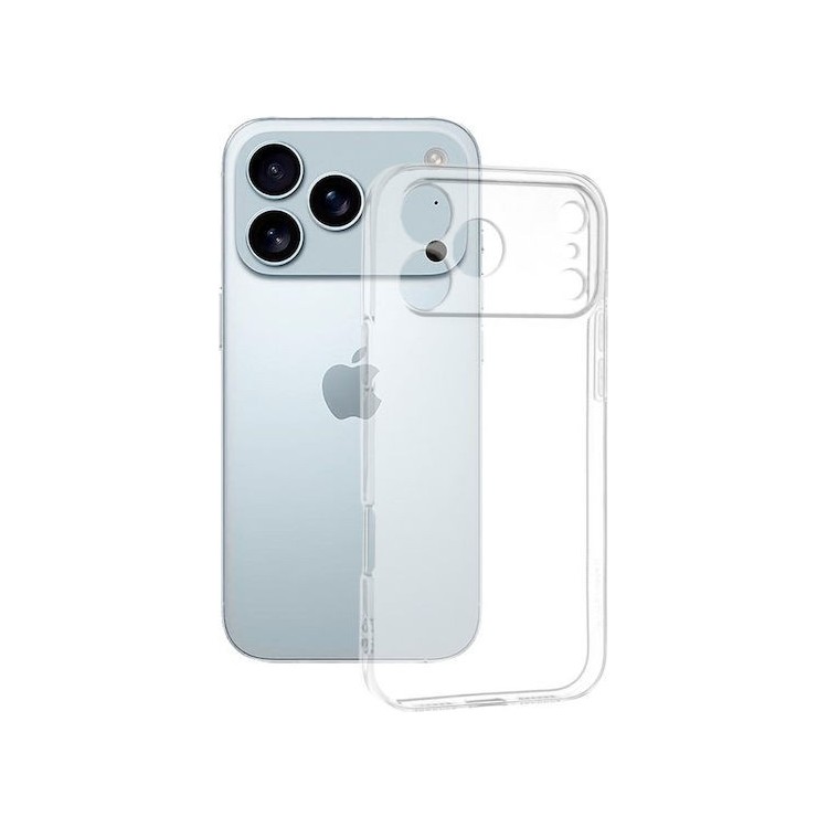 Techsuit - Clear Silicone - iPhone 17 Pro Max - Transparent