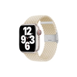 Techsuit - Watchband (W032) - Apple Watch 1/2/3/4/5/6/7/8/9/10/11/SE/SE 2/SE 3/Ultra/2/3 (42/44/45/46/49mm) - Star Light