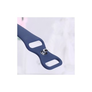 Techsuit - Watchband (W031) - Apple Watch 1/2/3/4/5/6/7/8/9/10/11/SE/SE 2/SE 3 (38/40/41/42mm) - Dark Purple