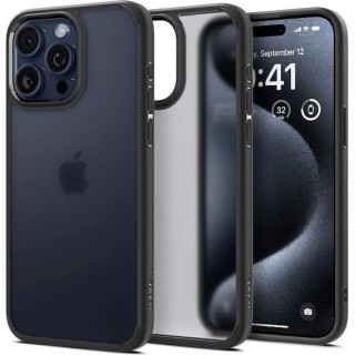 Spigen - Ultra Hybrid - iPhone 15 Pro - Frost Black