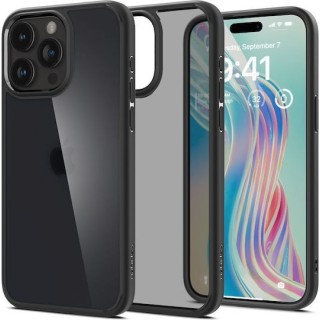 Spigen - Ultra Hybrid - iPhone 15 Pro - Frost Black
