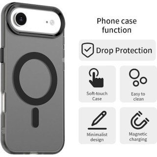 Techsuit - CandyCase MagSafe - iPhone 17 Air - Black