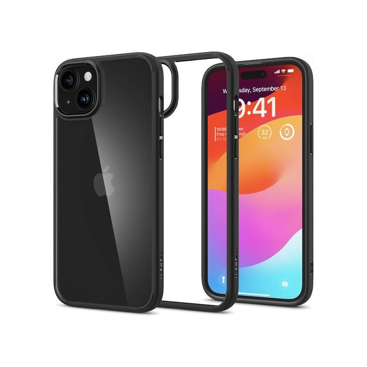 Spigen - Ultra Hybrid - iPhone 15 Plus - Matte Black