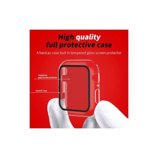 Techsuit - Defense360 Pro + Screen Protector - Apple Watch 1 / 2 / 3 (38mm) - Clear
