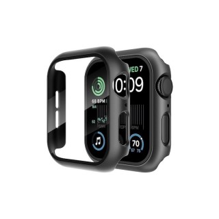 Techsuit - Defense360 Pro + Screen Protector - Apple Watch 4 / 5 / 6 / SE (40mm) - Black