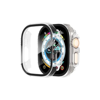 Techsuit - Defense360 Pro + Screen Protector - Apple Watch Ultra / Ultra 2 / Ultra 3 - Clear