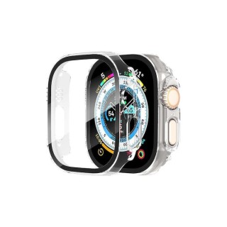 Techsuit - Defense360 Pro + Screen Protector - Apple Watch Ultra / Ultra 2 / Ultra 3 - Clear