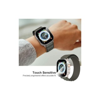 Techsuit - Defense360 Pro + Screen Protector - Apple Watch Ultra / Ultra 2 / Ultra 3 - Clear