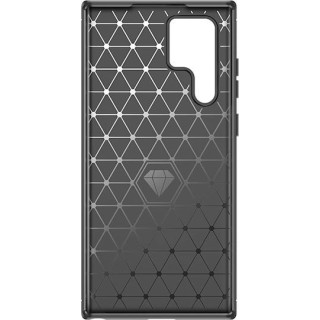 Techsuit - Carbon Silicone - Samsung Galaxy S24 Ultra - Black