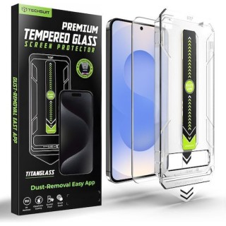 Techsuit -  TitanGlass CrystalHD - Samsung Galaxy S26 - Clear