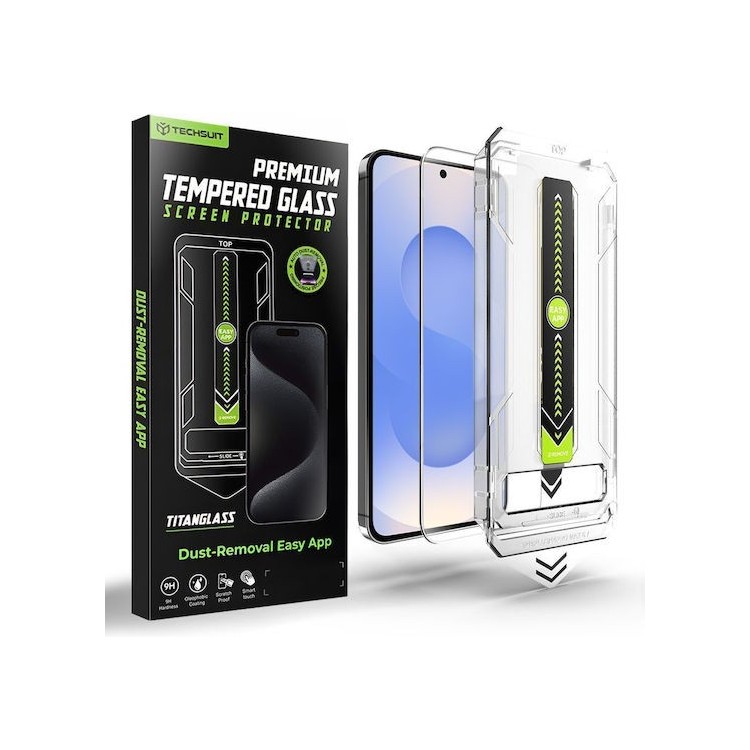 Techsuit -  TitanGlass CrystalHD - Samsung Galaxy S26 - Clear