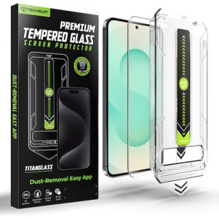 Techsuit -  TitanGlass CrystalHD - Samsung Galaxy S26 Plus - Clear