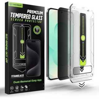 Techsuit -  TitanGlass CrystalHD - Samsung Galaxy S26 Plus - Privacy