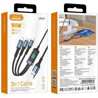 Jokade USB-A to Lightning Cable 1.2m
