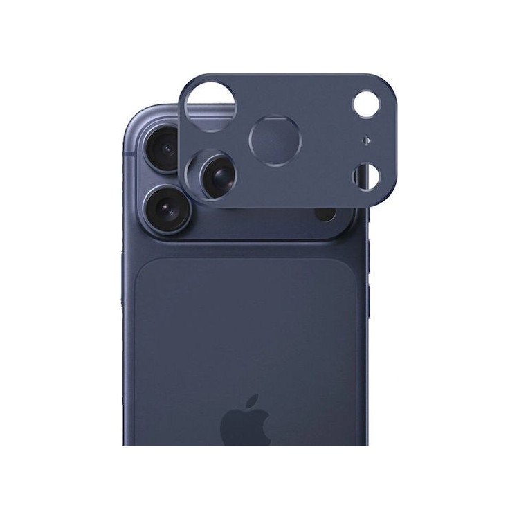 Techsuit - Full Camera Glass - iPhone 17 Pro - Deep Blue