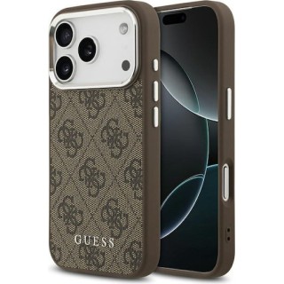 Guess - Hardcase 4G Classic Logo MagSafe  - iPhone 17 Pro Max - Brown