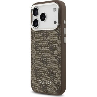 Guess - Hardcase 4G Classic Logo MagSafe  - iPhone 17 Pro Max - Brown