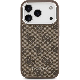 Guess - Hardcase 4G Classic Logo MagSafe  - iPhone 17 Pro Max - Brown
