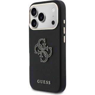 Guess - Hardcase Resin Logo  - iPhone 17 Pro Max - Black