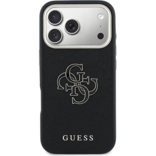 Guess - Hardcase Resin Logo  - iPhone 17 Pro Max - Black