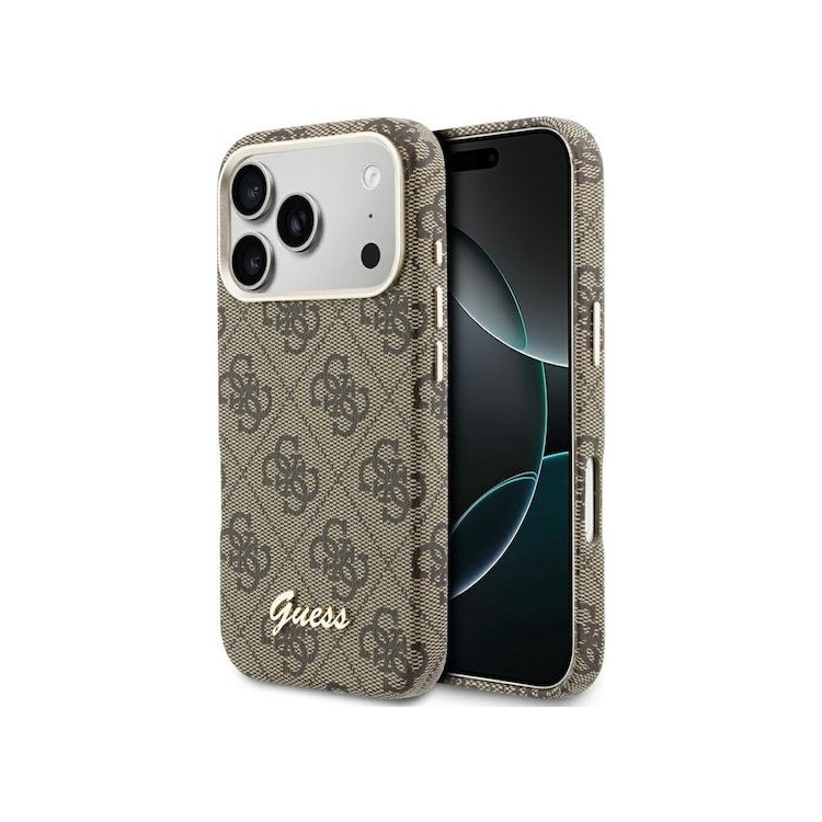 Guess - 4G Script MagSafe - iPhone 17 Pro - Brown