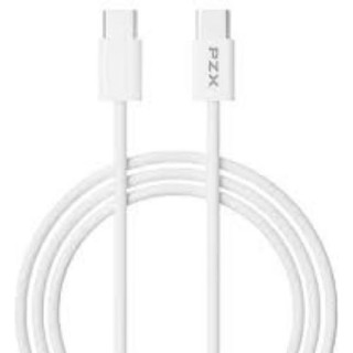 PZX USB 2.0 Cable USB-C male - USB-C 240W Λευκό 2m 7568