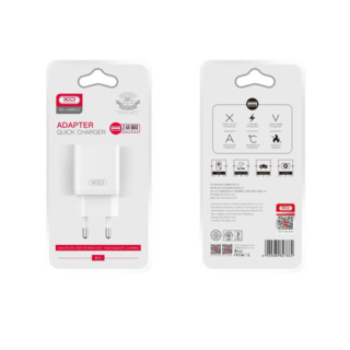 XO L99 Φορτιστής Τοίχου USB-A 12W Λευκός
