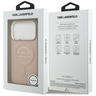 Karl Lagerfeld iPhone 18/17 Pro Θήκη MagSafe Ροζ